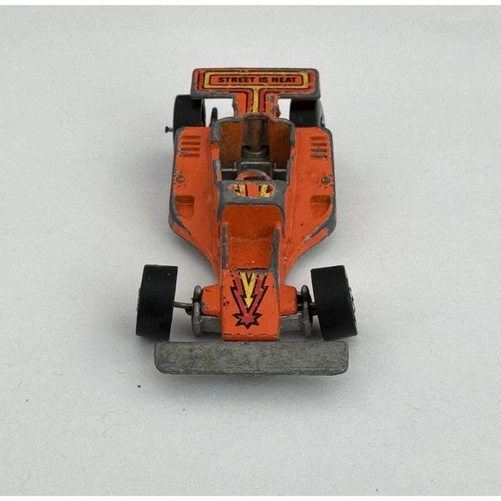 Hot Wheels Land Lord 1981 Mattel Orange Street Is Heat Vintage Diecast Race Car